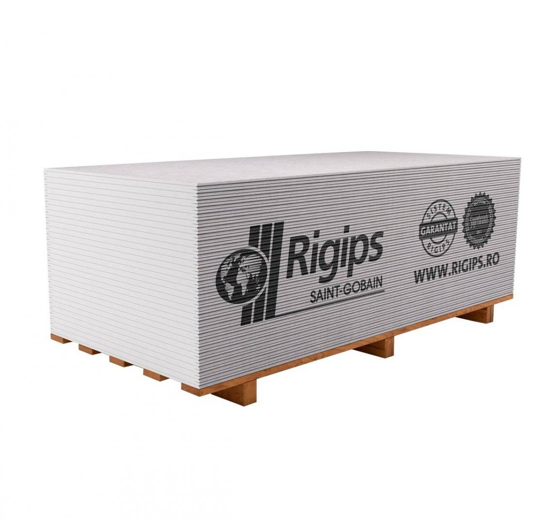 Placa gips carton Rigips RB 9.5 x 1200 x 2600 mm
